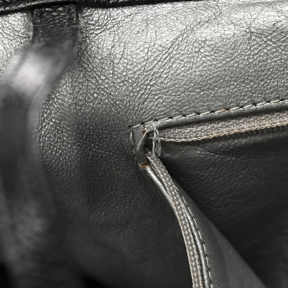 Chanel Glazed Calfskin East West Modern Chain Tote Black 11 of 15