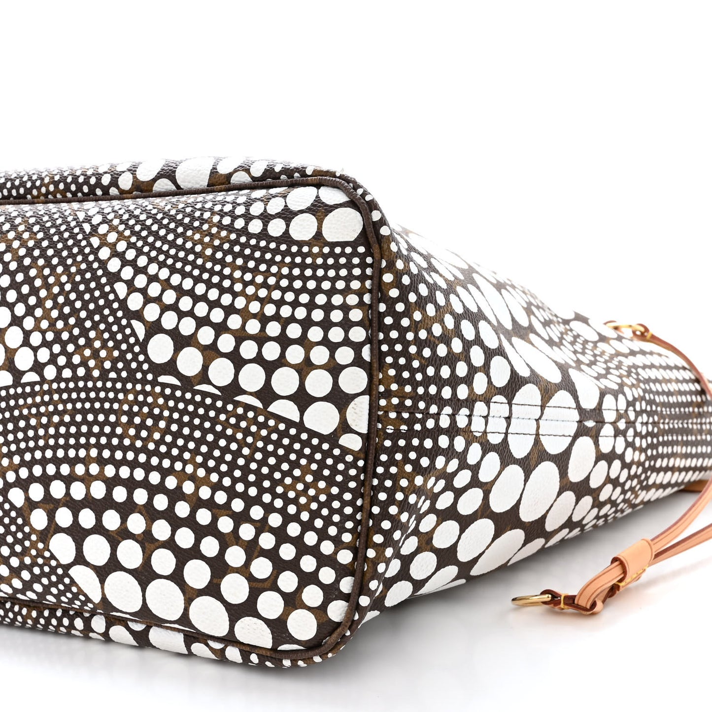 Monogram Kusama Waves Neverfull MM White