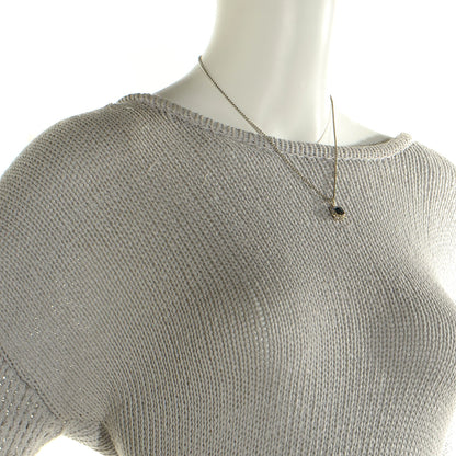 David Yurman Sterling Silver Diamond Blue Topaz 7mm Petite Albion Pendant Necklace 2 of 5