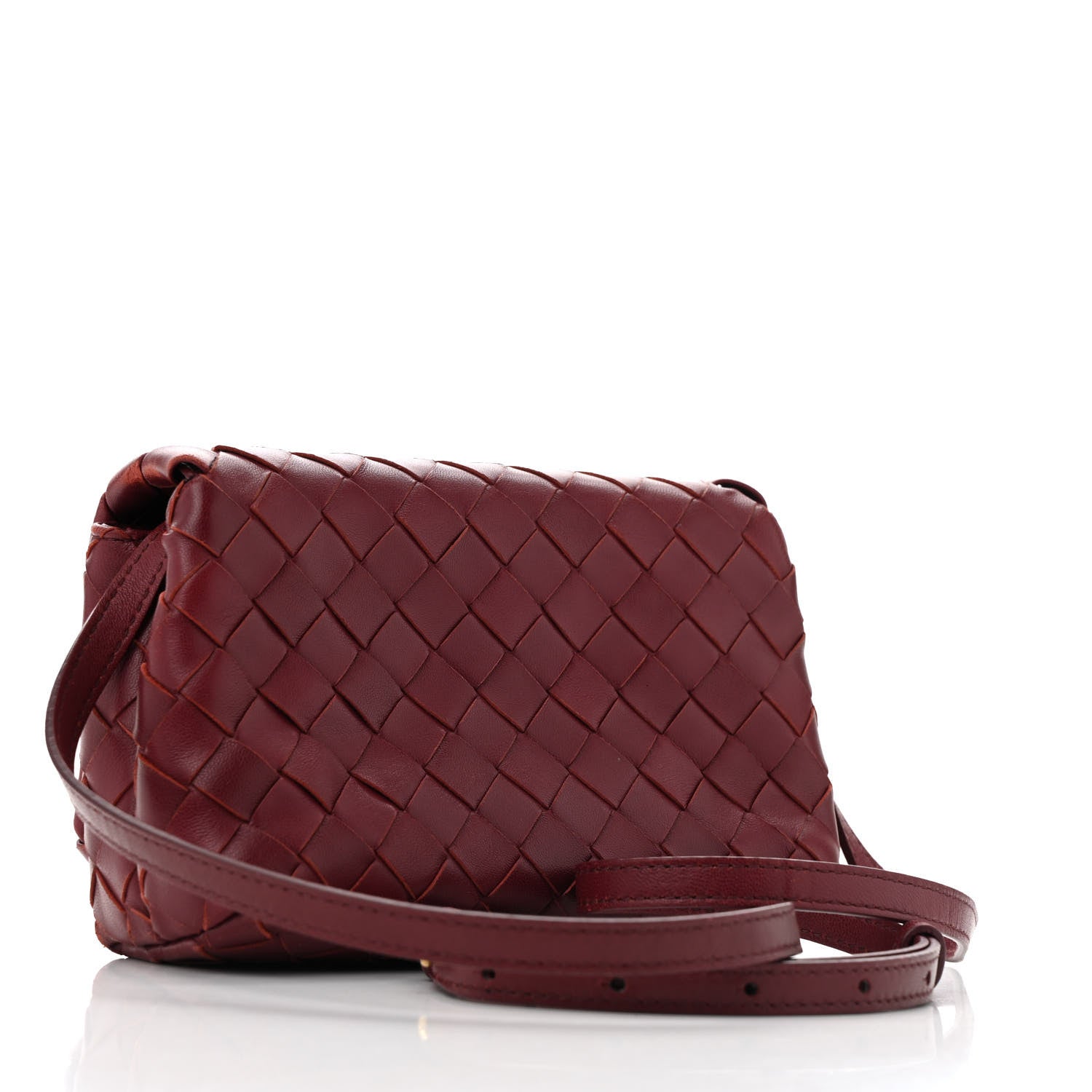 Bottega Veneta Nappa Intrecciato Mini Crossbody Barolo 3 of 16