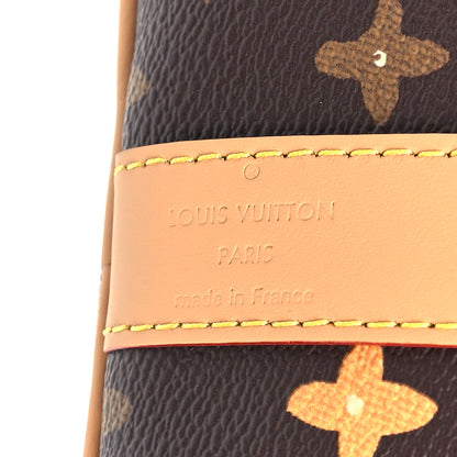 Louis Vuitton Monogram Craggy Keepall Bandouliere 50 Chocolate 5 of 8