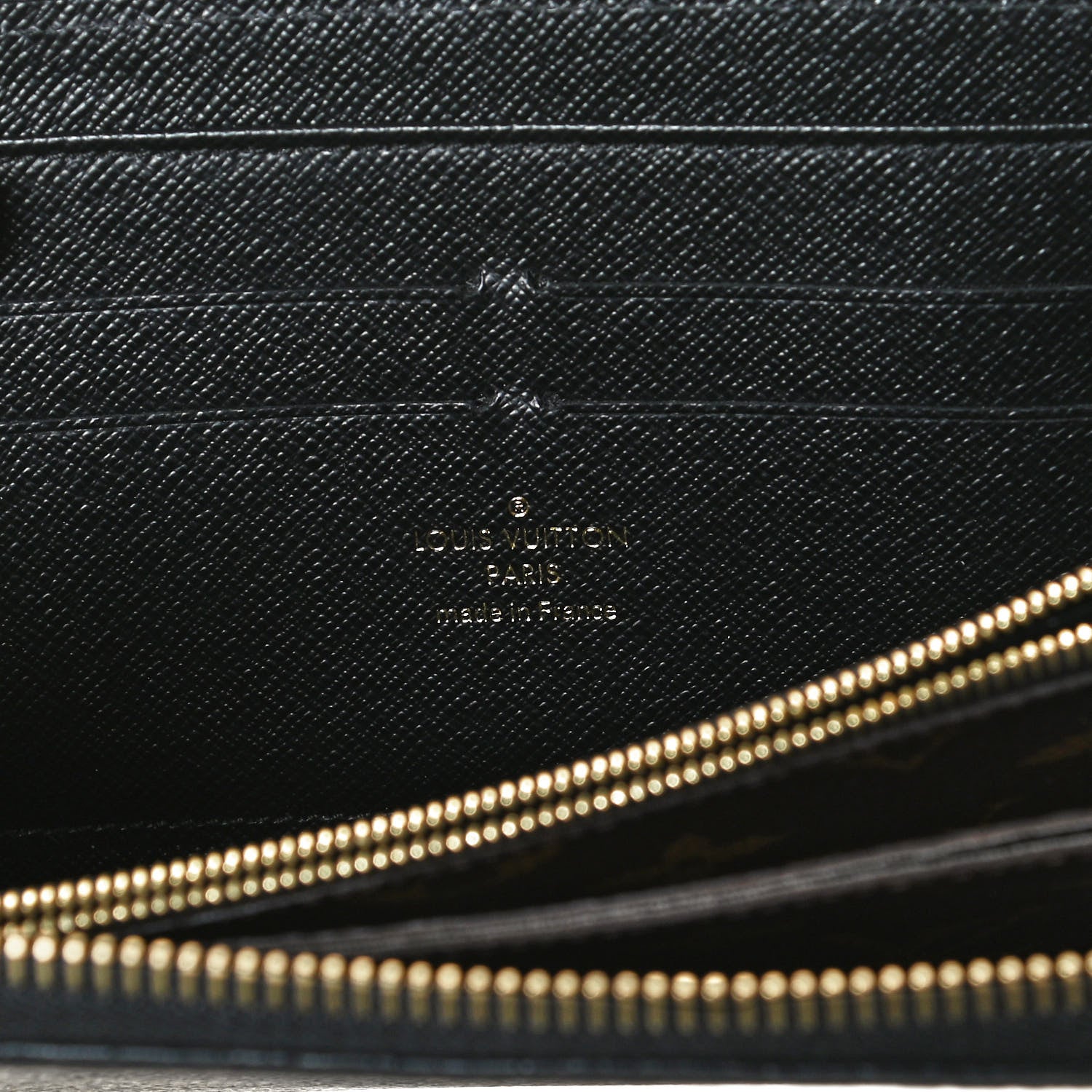 Louis Vuitton Monogram Zippy Retiro Wallet Black 5 of 11