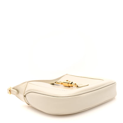 Gucci Boarded Dyana Lux Calfskin Mini Jackie 1961 Hobo Mystic White 4 of 10