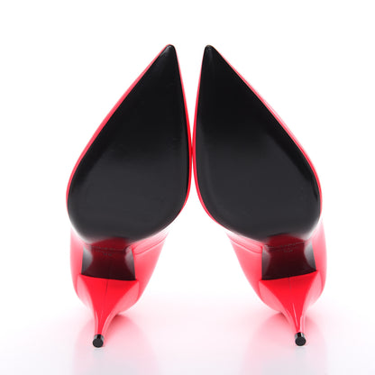 Saint Laurent Patent Calfskin Kiki 85 Pumps 36 Neon Pink 5 of 8