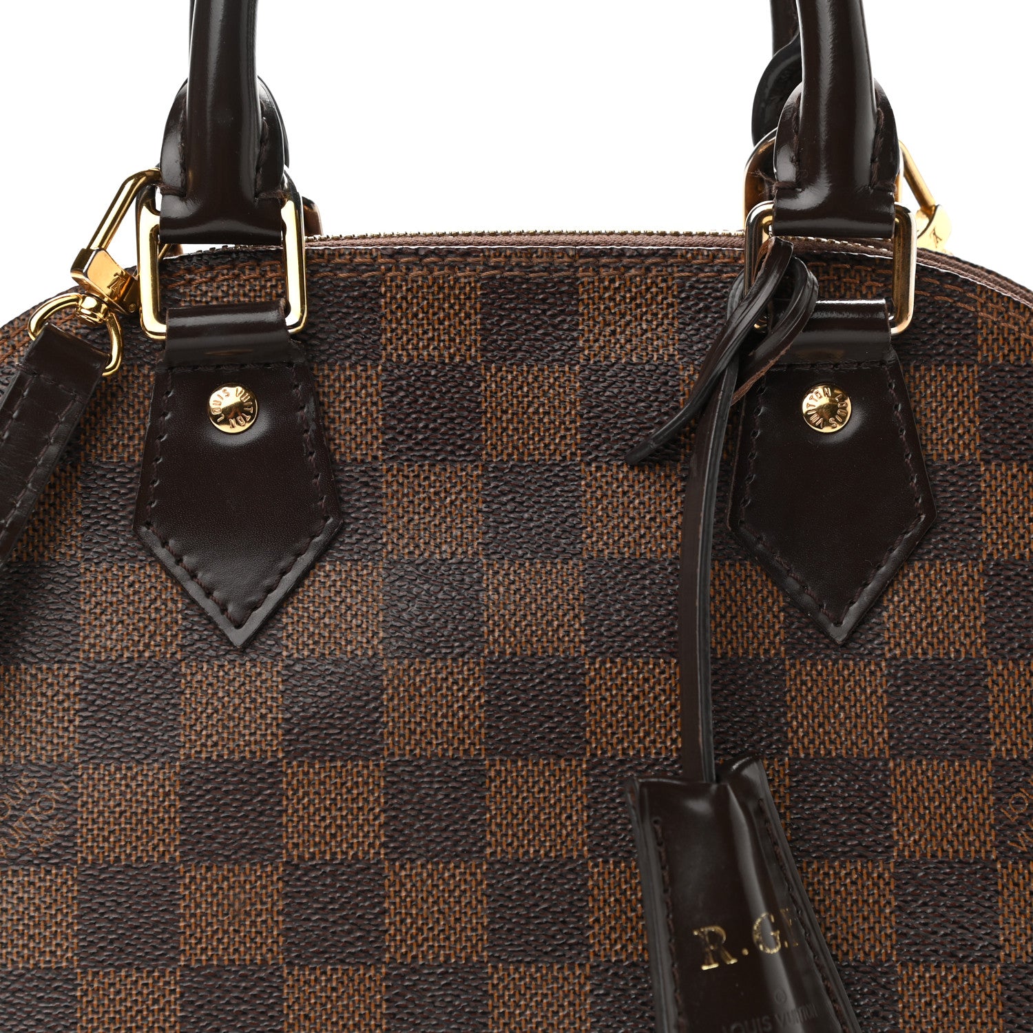 Louis Vuitton Damier Ebene Alma BB 7 of 13
