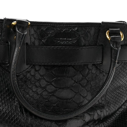 Gucci Snakeskin Large GG Running Tote Black 16 of 16