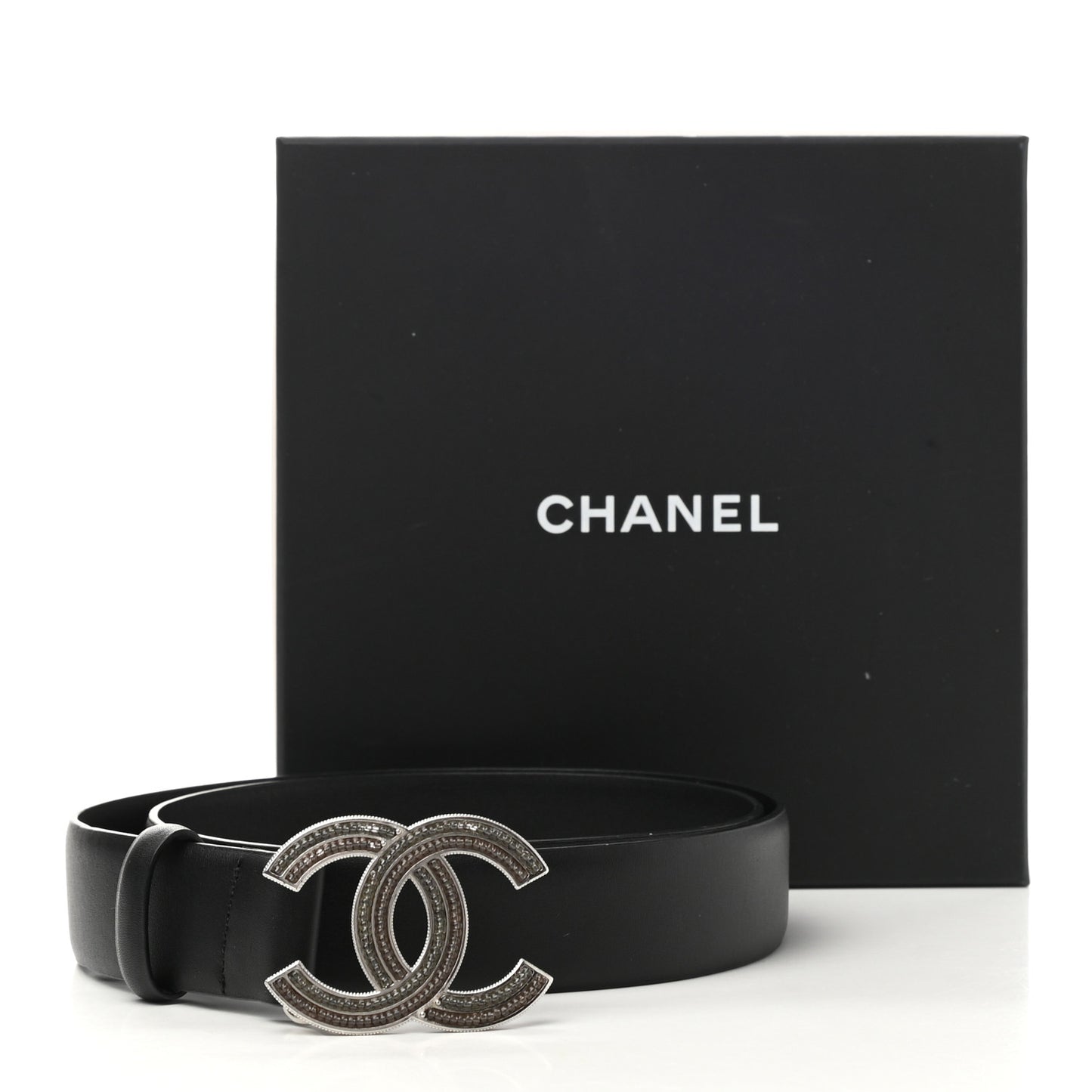 Calfskin CC Belt 75 30 Black