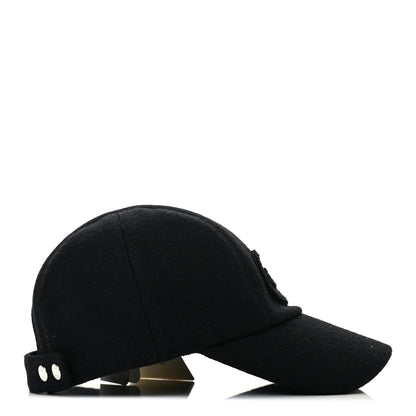 Hermes Wool Davis Varsity Cap 56 Black 4 of 9