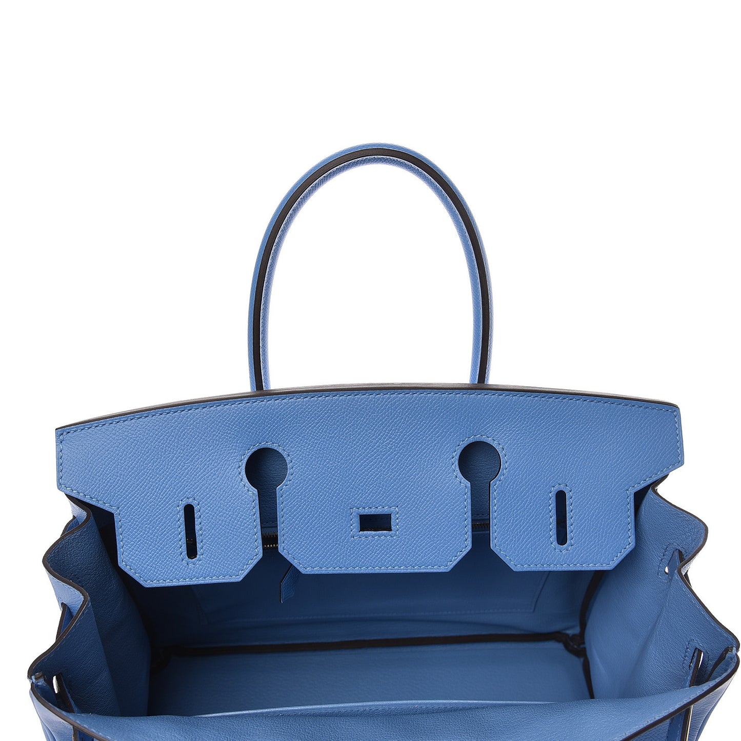 Epsom Birkin 30 Bleu Paradis