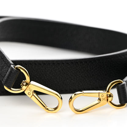 Louis Vuitton Calfskin Bagatelle Shoulder Strap Black 8 of 8