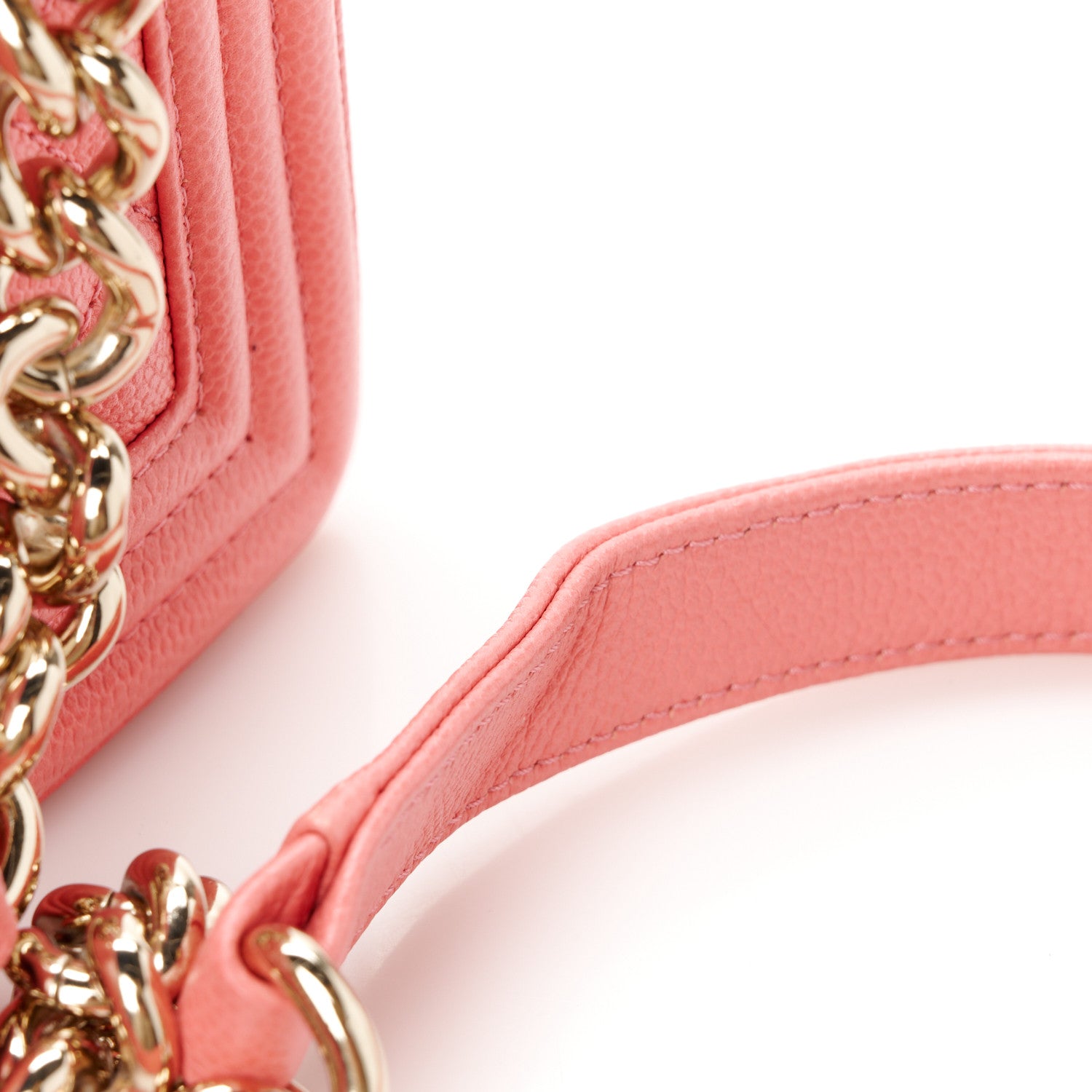 Chanel Caviar Quilted Small Boy Flap Pink 11 of 12