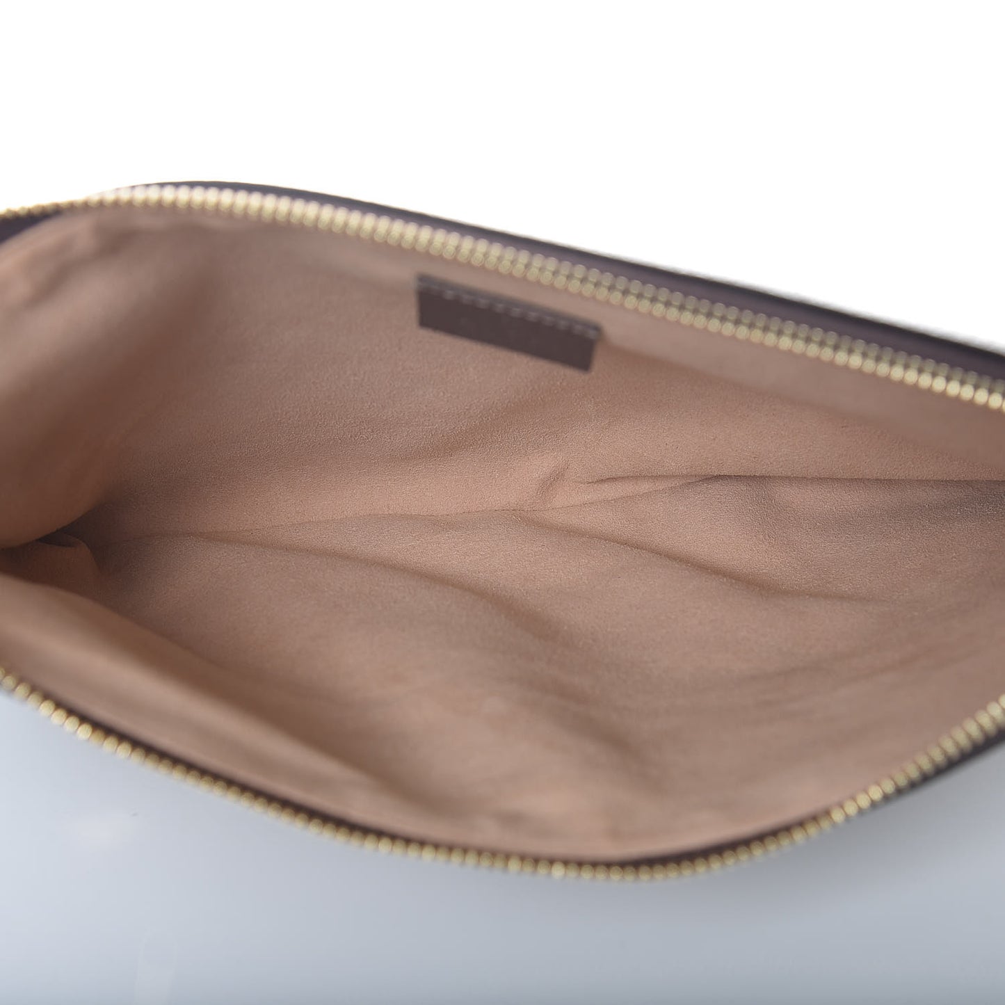 GG Supreme Monogram Large Ophidia Pouch Clutch Brown