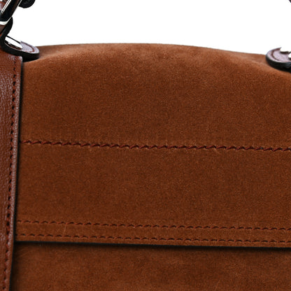Proenza Schouler Calfskin Suede Tiny PS1 Satchel Chocolate 18 of 18