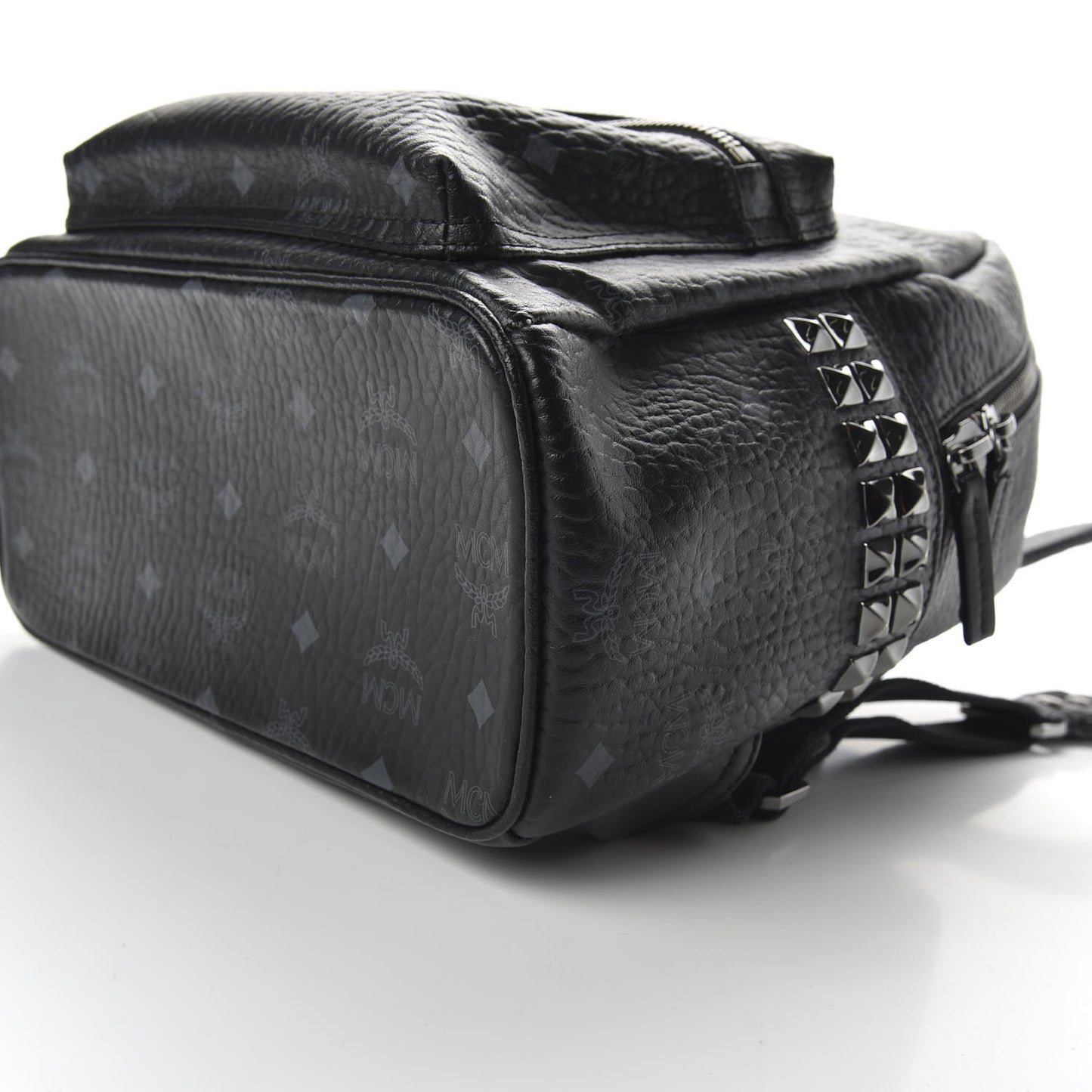 Visetos Small Side Stud Stark Backpack Black