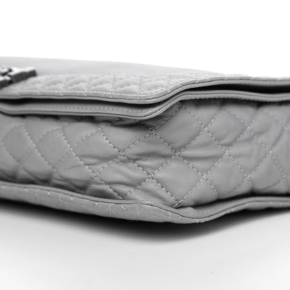 Chanel Calfskin Large Boy Reverso Flap Grey 8 of 9