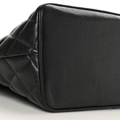 Chanel Caviar Quilted Medallion Tote Black 10 of 11