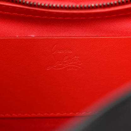 Christian Louboutin Grained Calfskin Carasky Shoulder Bag Black 6 of 12