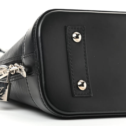 Louis Vuitton Epi Alma BB Black 9 of 12