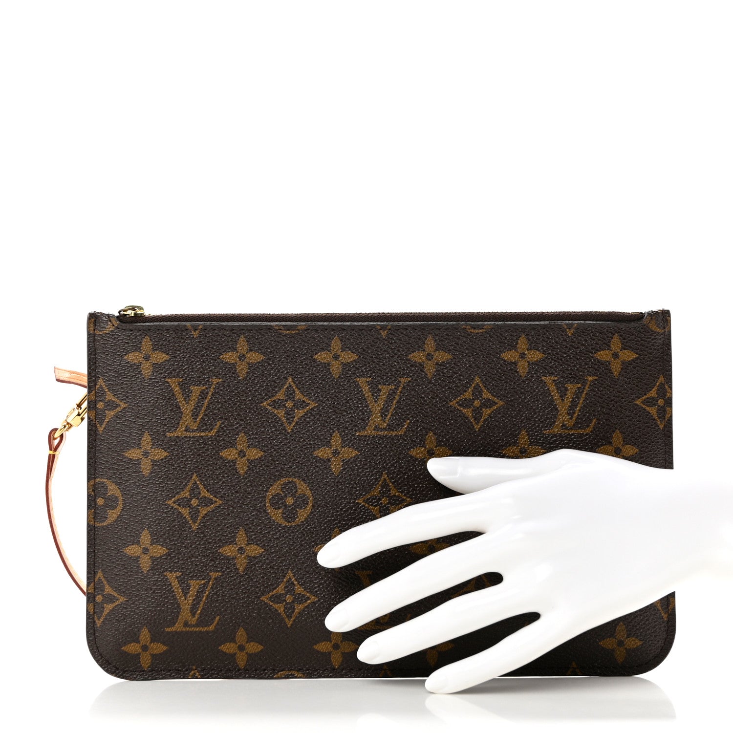 Louis Vuitton Monogram Neverfull MM GM Pochette 2 of 8