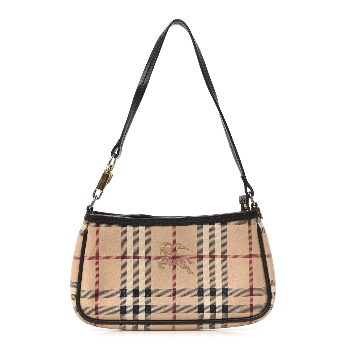 Haymarket Check Pochette Chocolate
