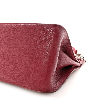 Hermes Taurillon Clemence Jypsiere 34 Rubis 10 of 10