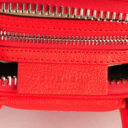 Givenchy Sugar Goatskin Mini Antigona Red 6 of 7