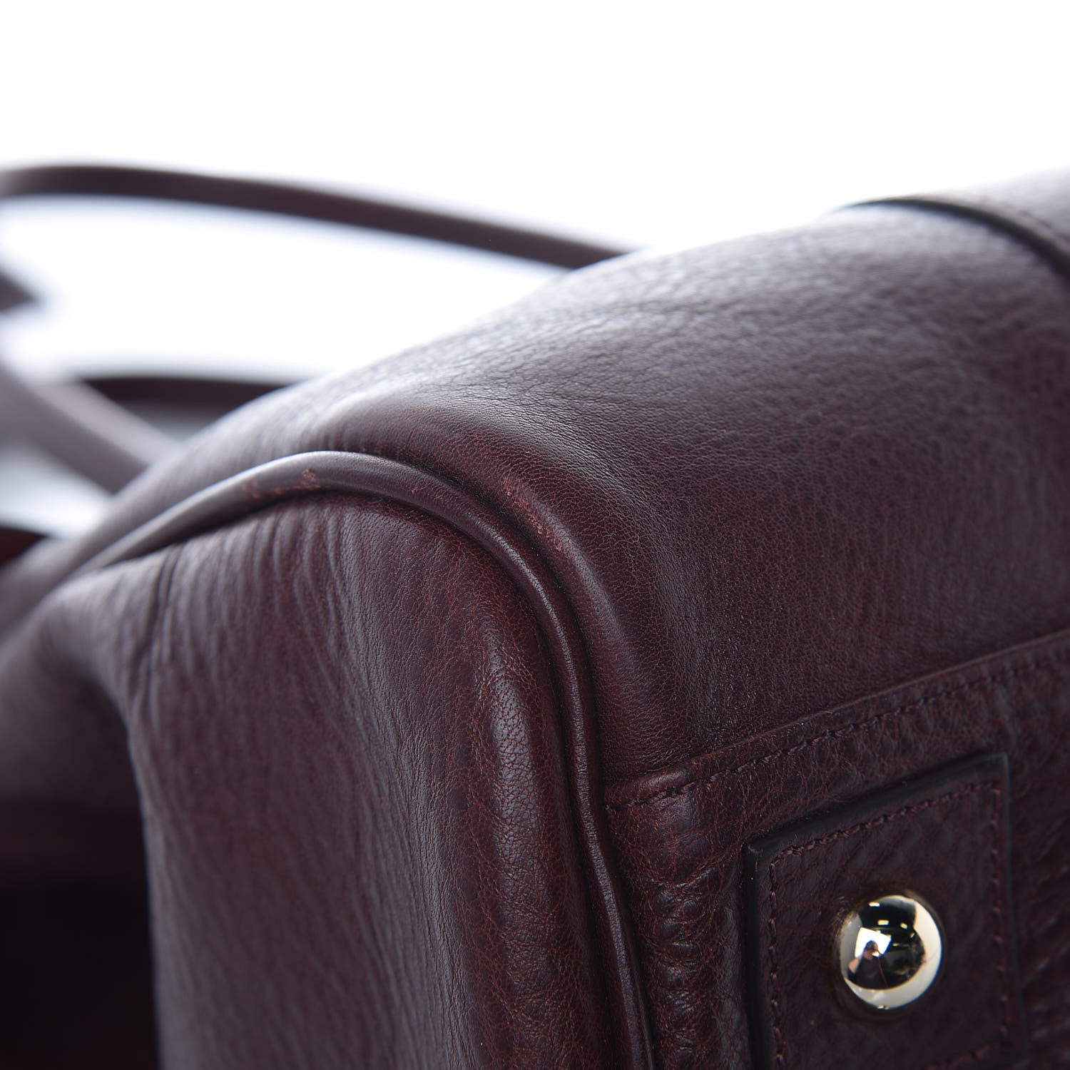 Mulberry Natural Leather Bayswater Oxblood 10 of 13