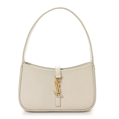 Saint Laurent Smooth Calfskin Le 5 A 7 Mini Hobo Crema Soft 1 of 12