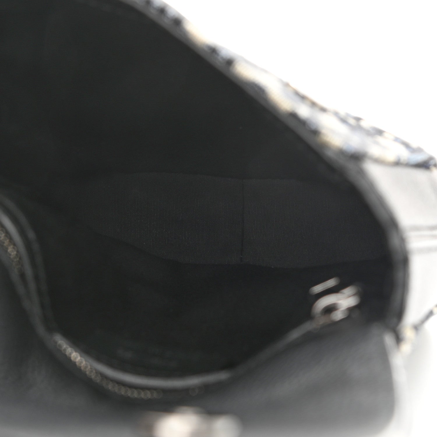 Christian Dior Oblique Saddle Pouch Blue 5 of 10