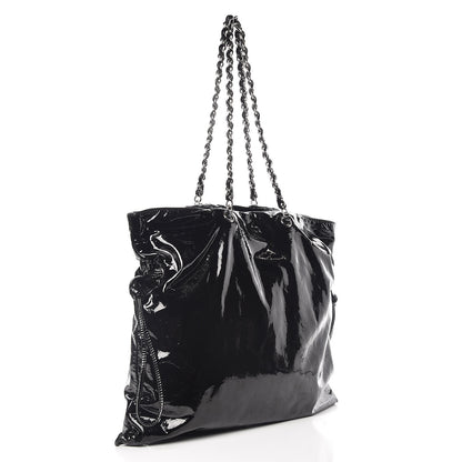 Chanel Patent Bonbons Shopper Tote Black 3 of 21