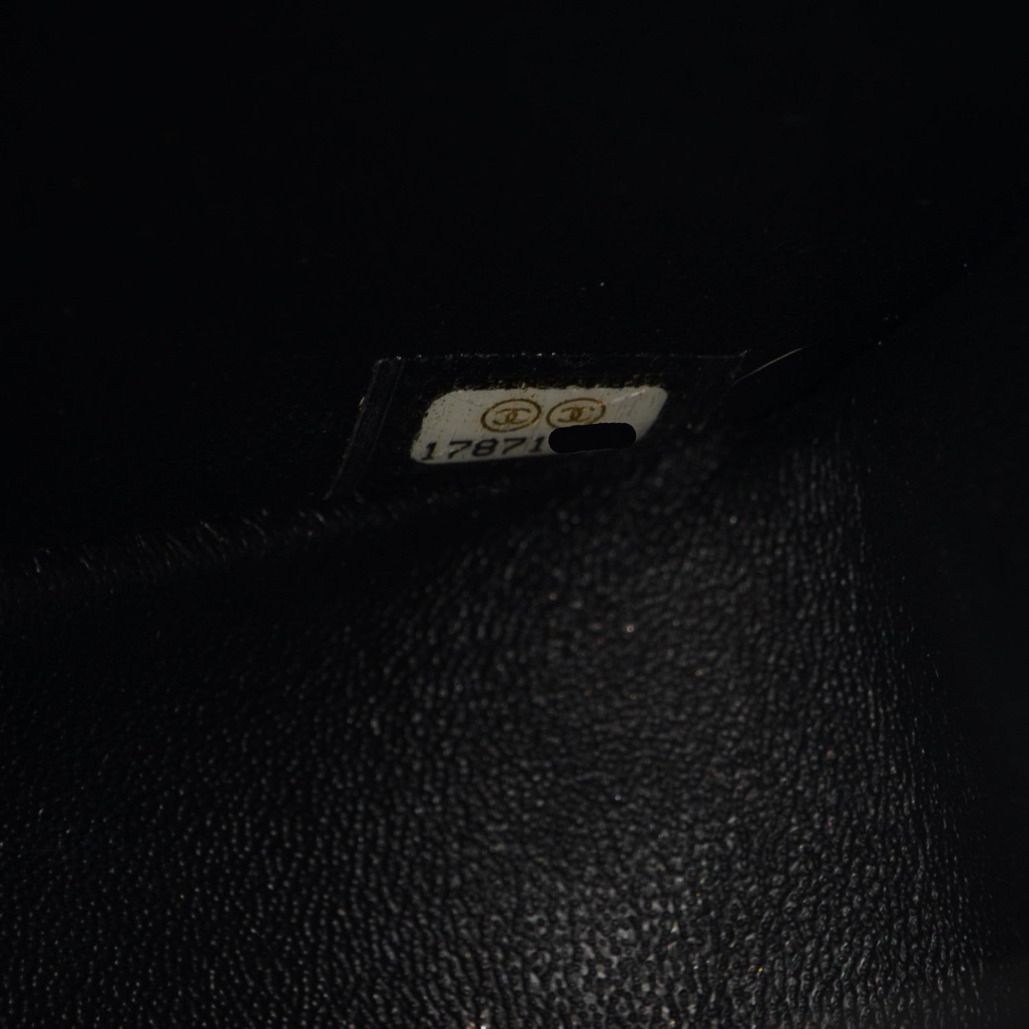 Chanel Lambskin Quilted Jumbo Double Flap So Black 8 of 9