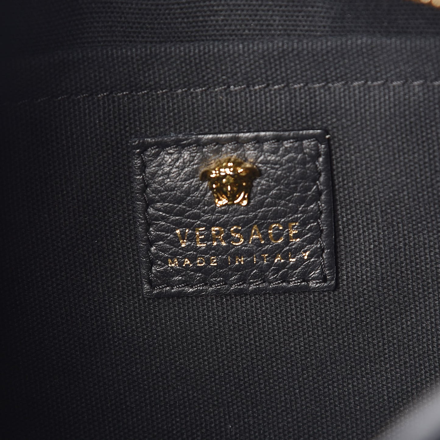 Calfskin Palazzo Camera Bag Black
