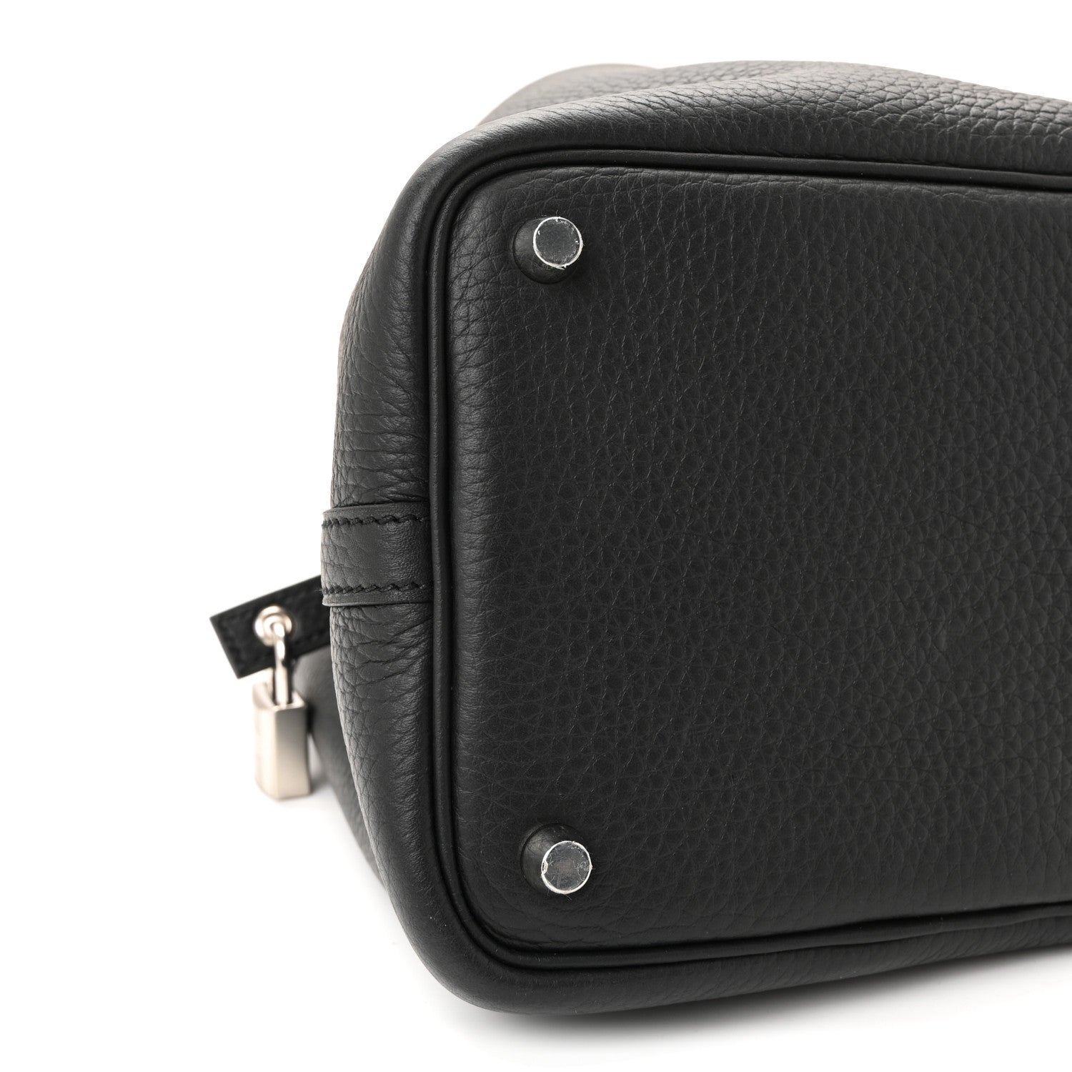 Hermes Taurillon Clemence Picotin Lock 18 PM Black 8 of 9