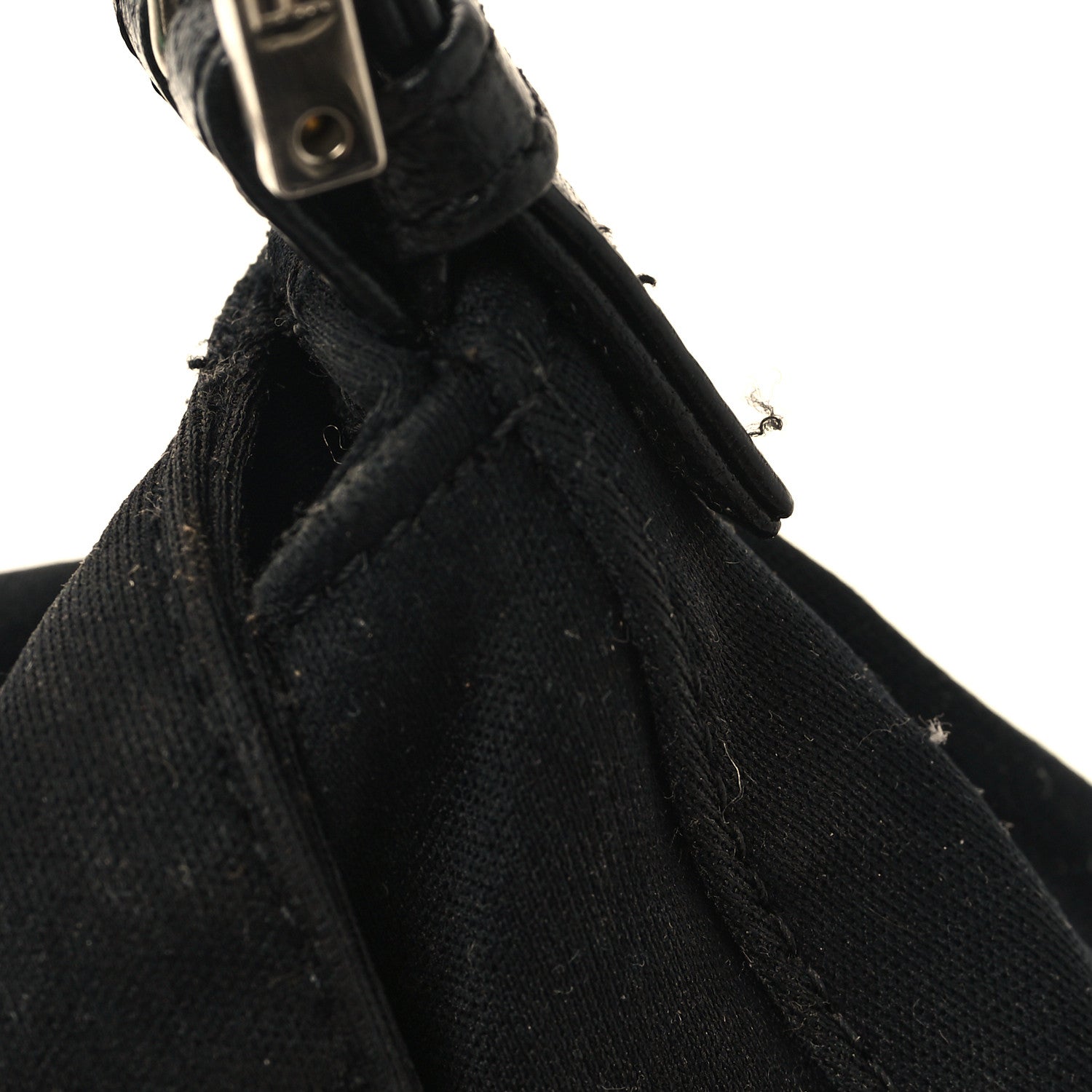 Fendi Neoprene Mama Baguette Black 11 of 13