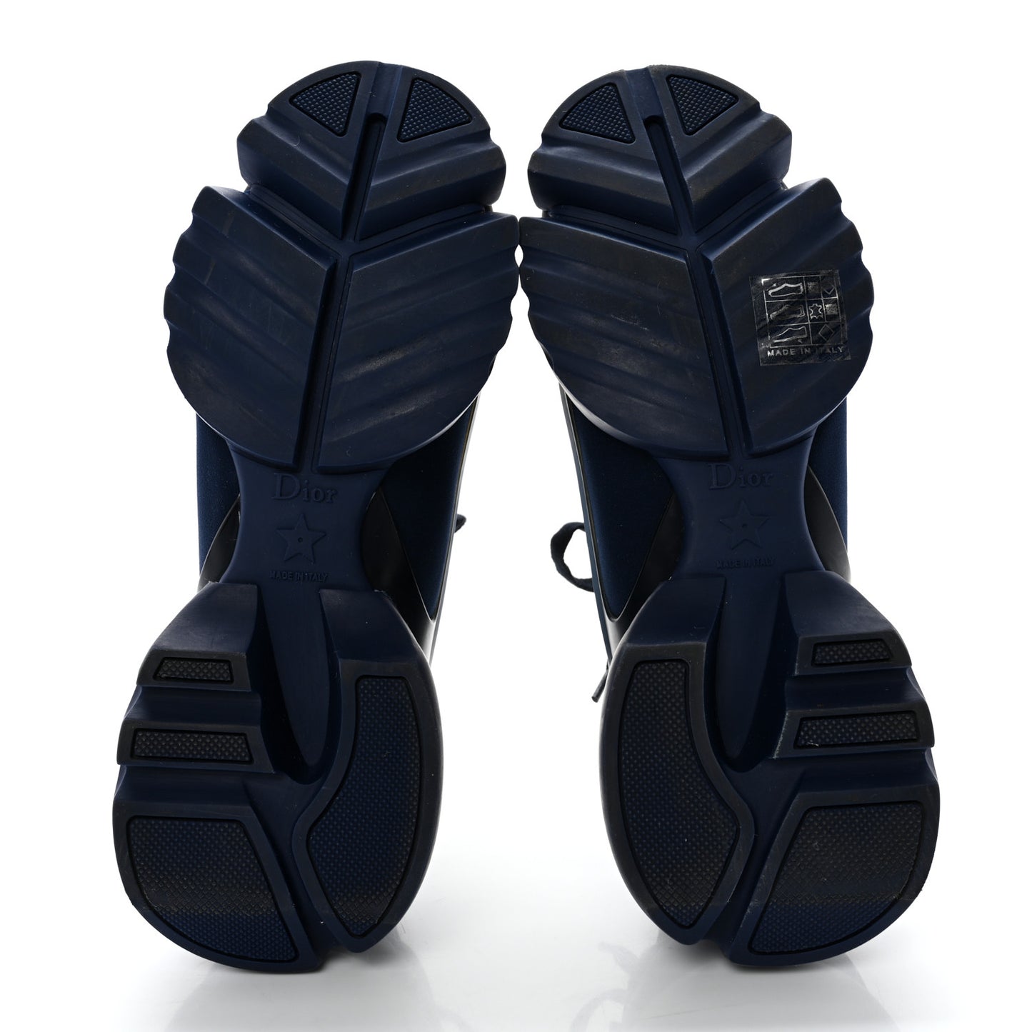 Neoprene Rubber Womens D-Connect Sneakers 35 Indigo Blue