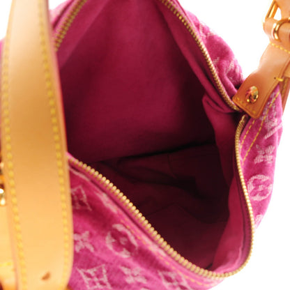 Louis Vuitton Denim Baggy PM Fuchsia 5 of 7