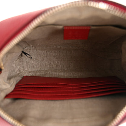 Gucci Monogram Mini Bree Messenger Bag Red 5 of 10