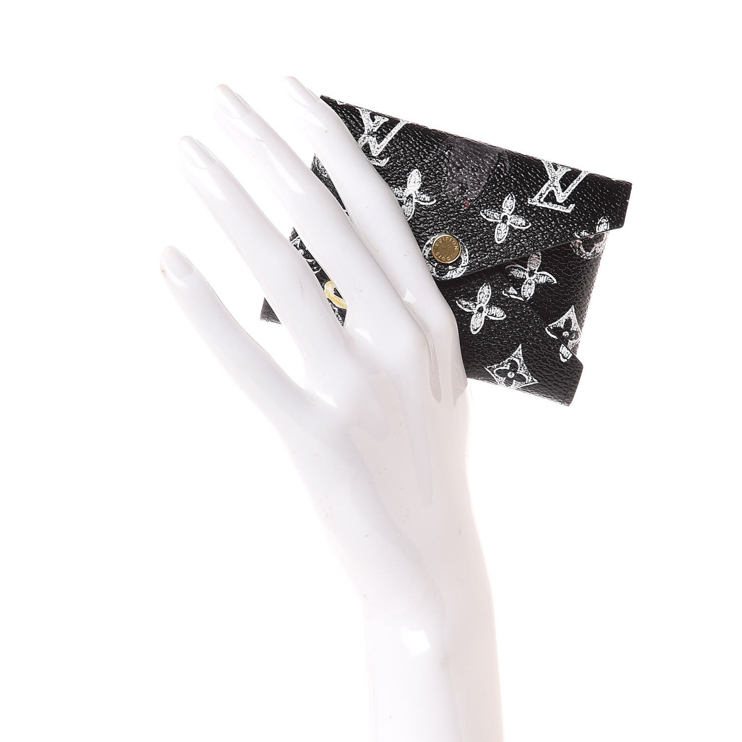 Catogram Small Kirigami Pochette Insert Black White