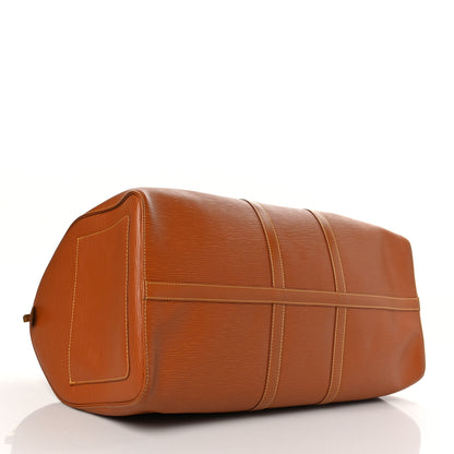 Louis Vuitton Epi Keepall 55 Cipango 4 of 11