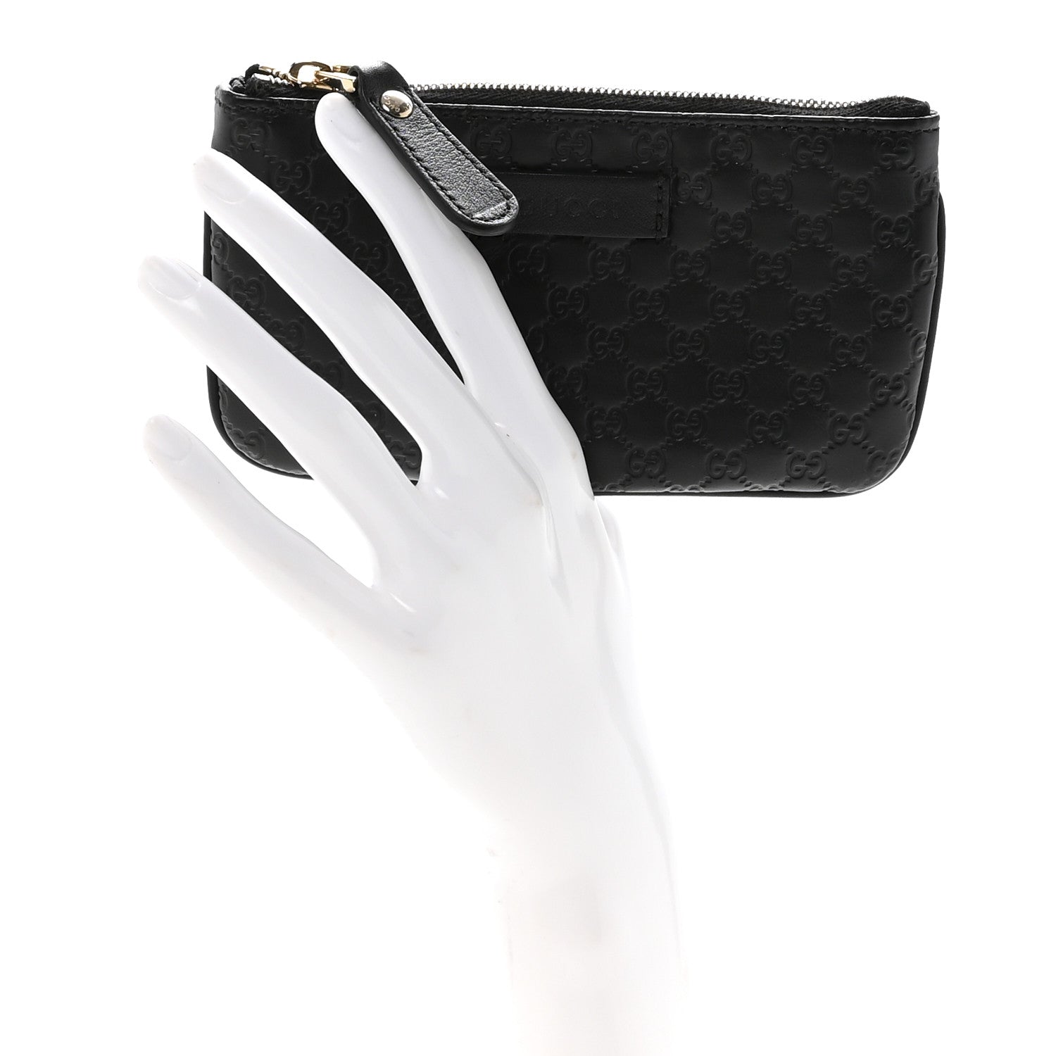 Gucci Microguccissima Key Ring Coin Case Black 1843393 – FASHIONPHILE
