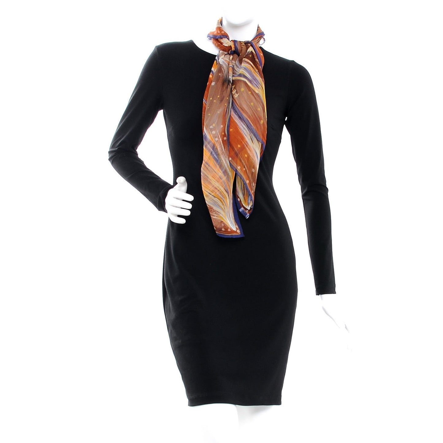 Silk Mousseline Feux Du Ciel Scarf 90