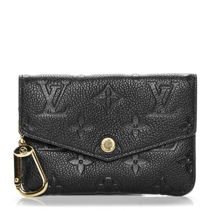 Louis Vuitton Empreinte Key Pouch Black 1 of 7