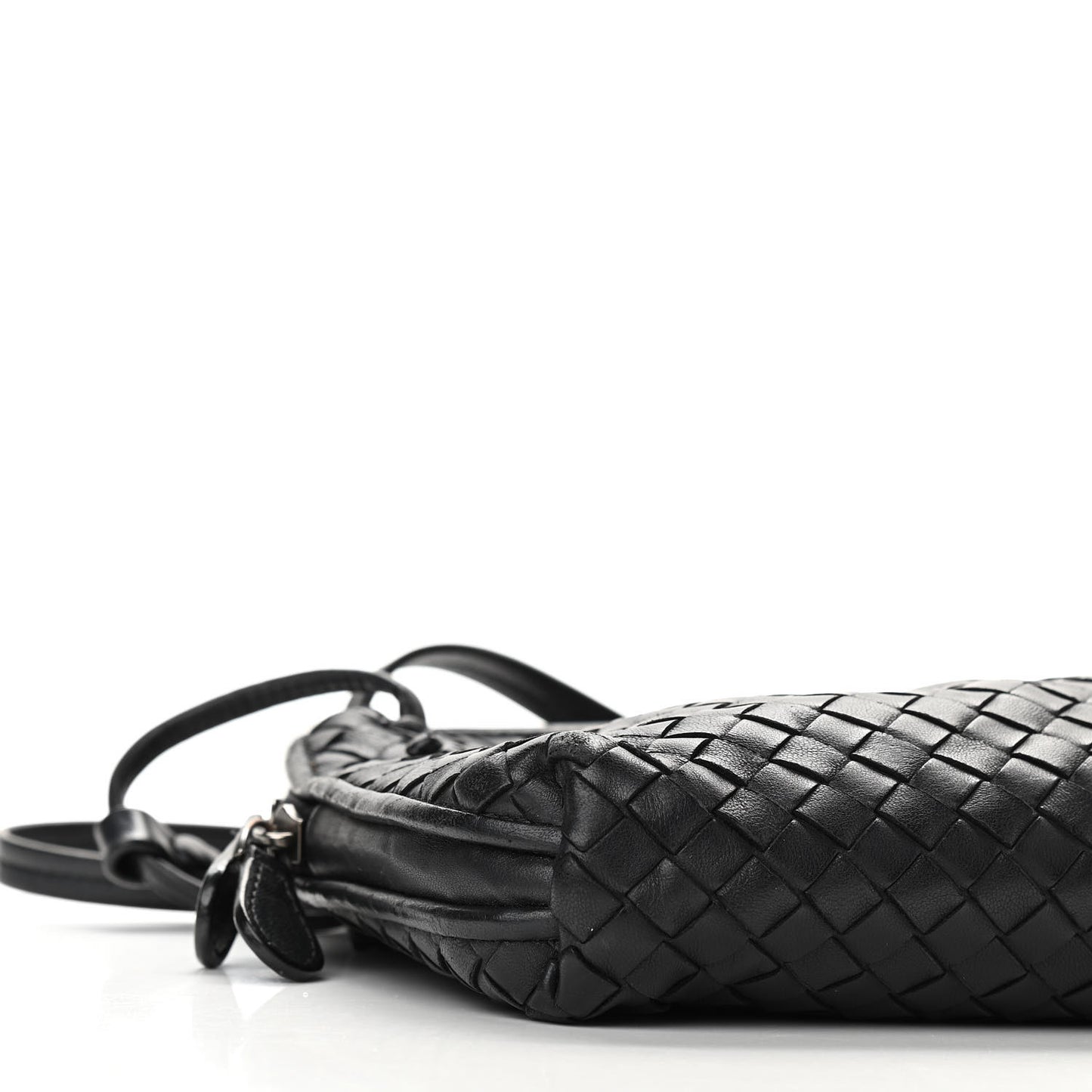 Nappa Intrecciato Nodini Bag Black