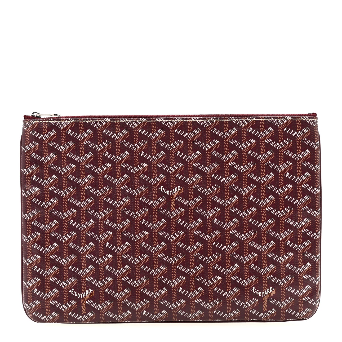 Goyardine Senat Pochette MM Burgundy
