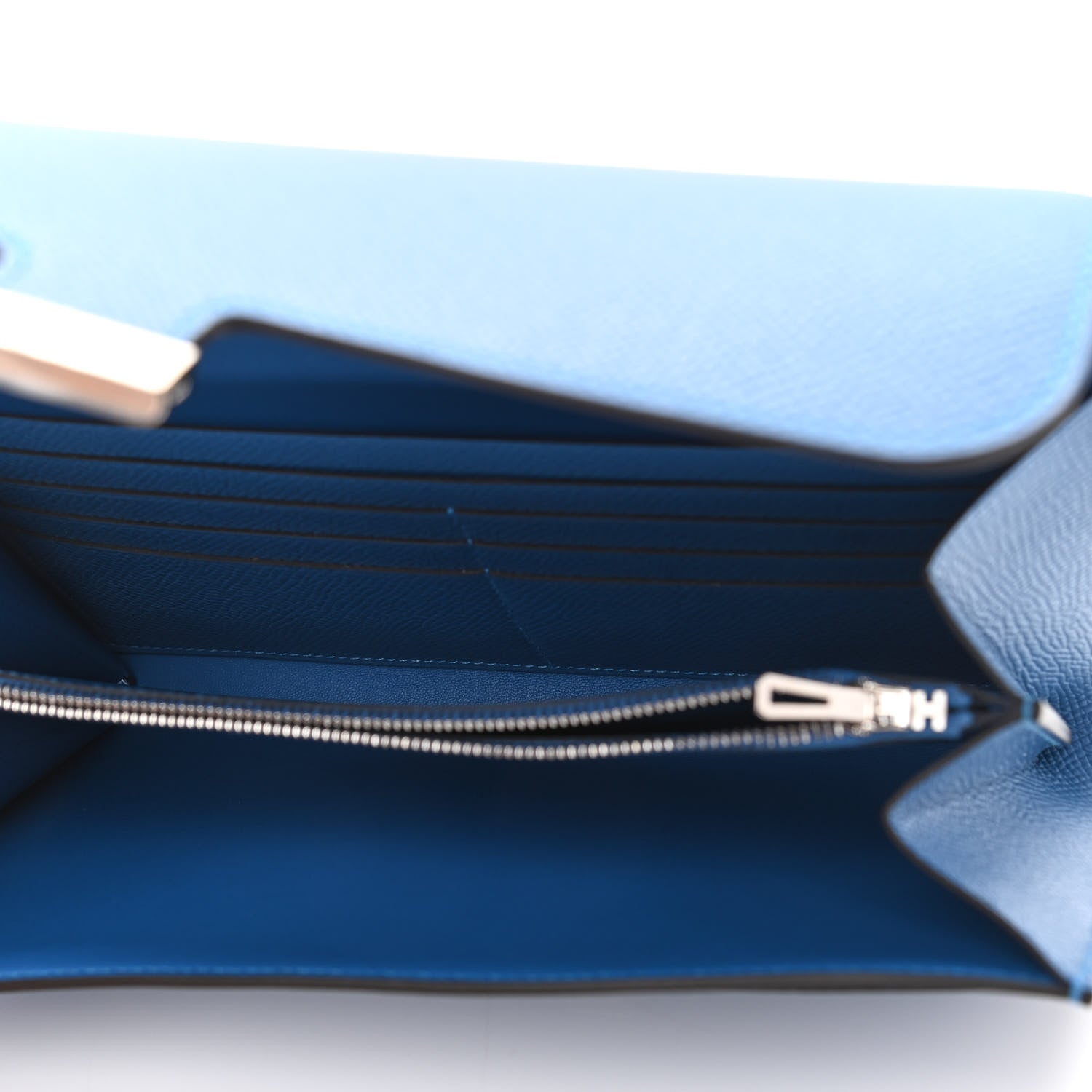 Hermes Epsom Constance Long To Go Wallet Mykonos 4 of 10