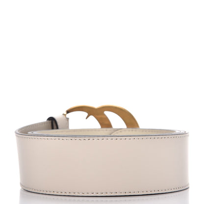 Gucci Calfskin Double G 40mm Belt 90 36 Mystic White 3 of 6