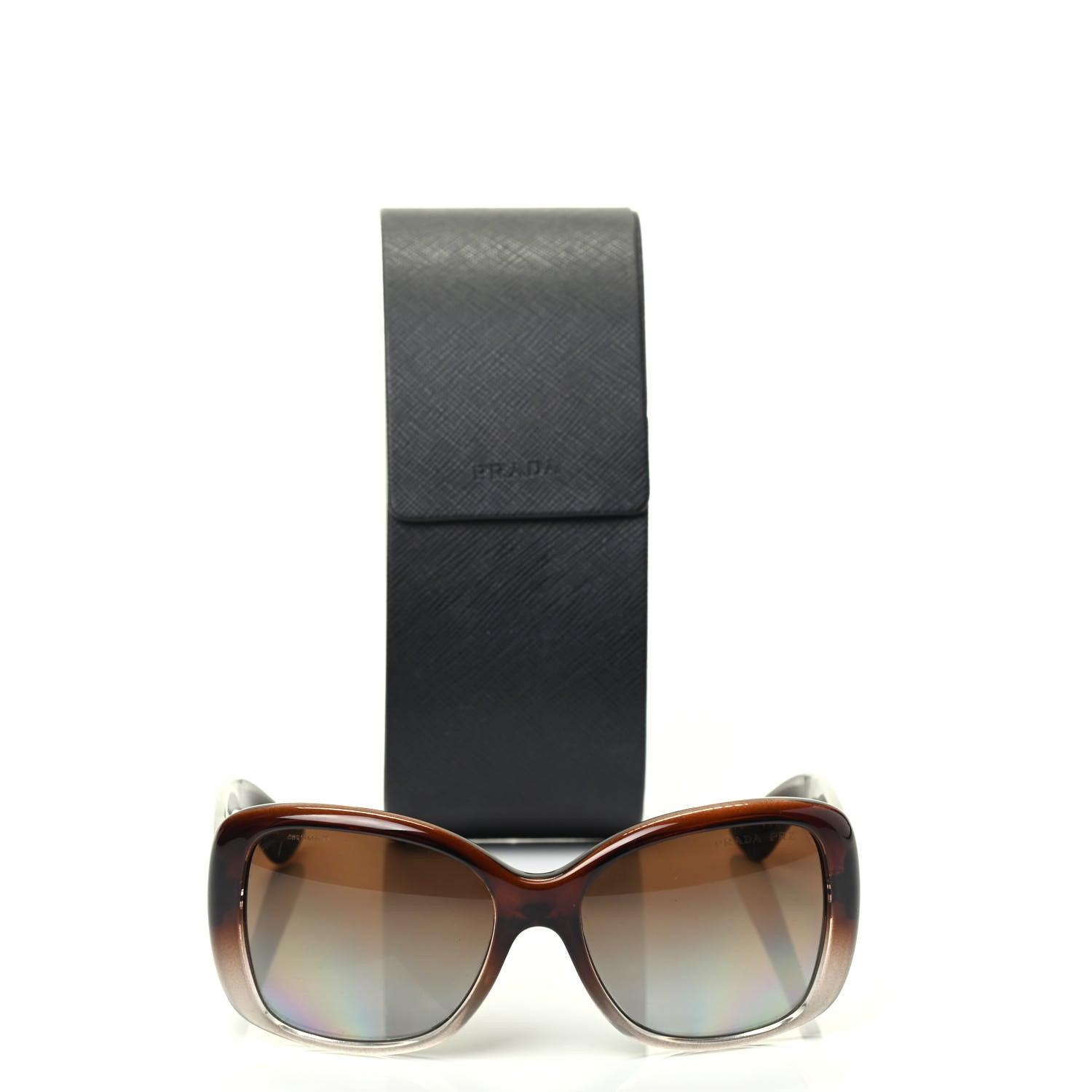 Prada Sunglasses SPR32 P Brown 6 of 6