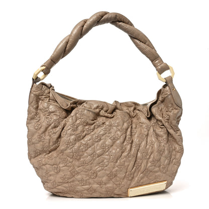 Louis Vuitton Lambskin Olympe Nimbus GM Ecru 1 of 11