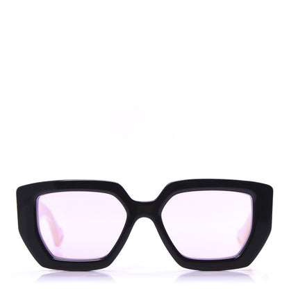 Gucci Square Frame Sunglasses GG0630S Black Ivory 3 of 8