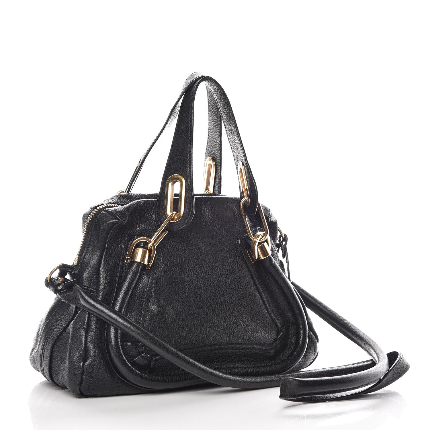 Chloe Calfskin Small Paraty Black 4 of 21
